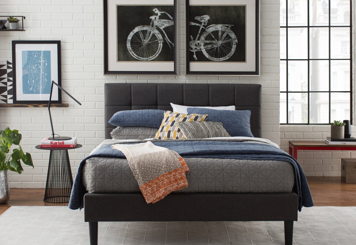 colby upholstered platform bed saatva mattress reviews